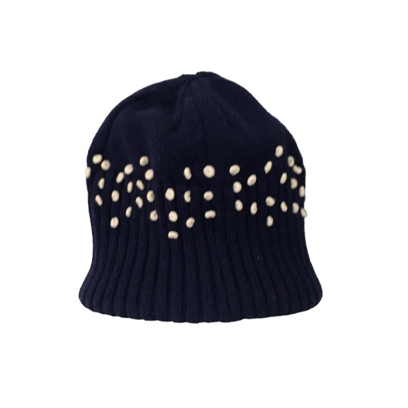 Brooklyn Navy Blue Knit Comfort Hat